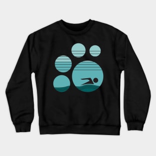 Swimming Crewneck Sweatshirt